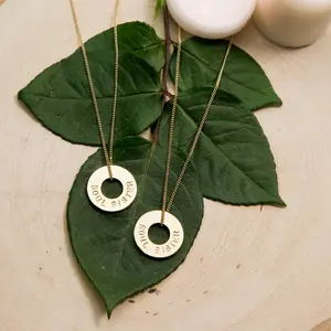 Custom Dainty Necklace Set of 2