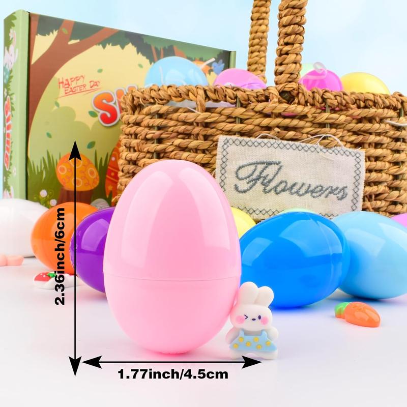 12 Pack Easter Egg Slime Kit for Kids – Stretchy Scented Colorful Slime, Prefilled Easter Eggs for Egg Hunt, Easter Basket Stuffers, Party Favors & Holiday Gifts