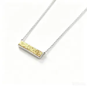 Horizontal Bar Crystal Necklace – Symbol of Balance & Positive Energy