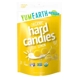 YumEarth Organic Hard Candies, Lemon, 3.3 oz (93.6 g) YumEarth Organic Hard Candies, Lemon, 3.3 oz (93.6 g)