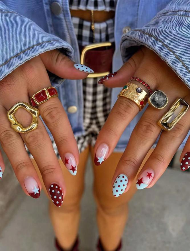 5pcs Colorful Ring Set for Women Stackable Geometric Rings Style Jewelry 5pcs Colorful Ring Set for Women Stackable Geometric Rings Style Jewelry