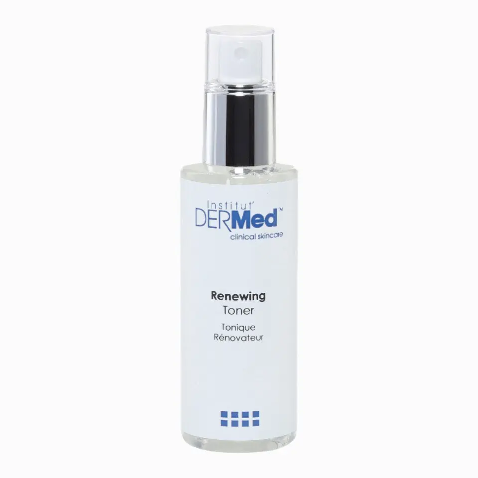 302ProfessionalSkincare DERMed Renewing Toner with L-Ascorbic & L-Lactic Acid, Daily Exfoliating and Hydrating Formula, Hydrate, Moisturizing