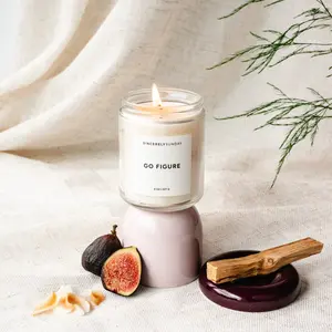 Go Figure Deconstructed Candle | Candle Refill | Candle Making Kit | DIY Candle | Fig Candle | Fresh Candle