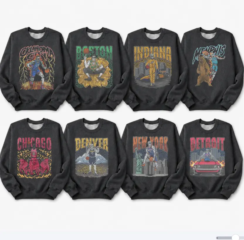 Vintage Varsity Basketball DaSweatshirt, Retro Sports Fan Soft Cotton, Basketball Inspired Graphic Sweatshirt, Full Size, Full Color