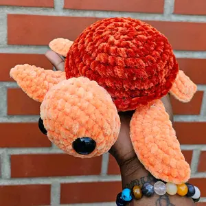 Handmade Crochet Color Turtles