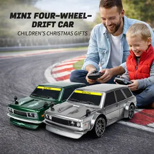 High-speed drift racer with wireless remote control and four-wheel drive power. Features high-brightness LED headlights and a shock-resistant PVC elastic body. This passion-fueled racing car never fears the dark-the perfect gift for boys and girls. sport