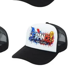 World Cup 2026 Graffiti Soccer Trucker Hat, FRANCE Printed Baseball Cap, Vintage Style Soccer Fan Dad Hat, 2026 New US Hat, Soccer Fan Gift