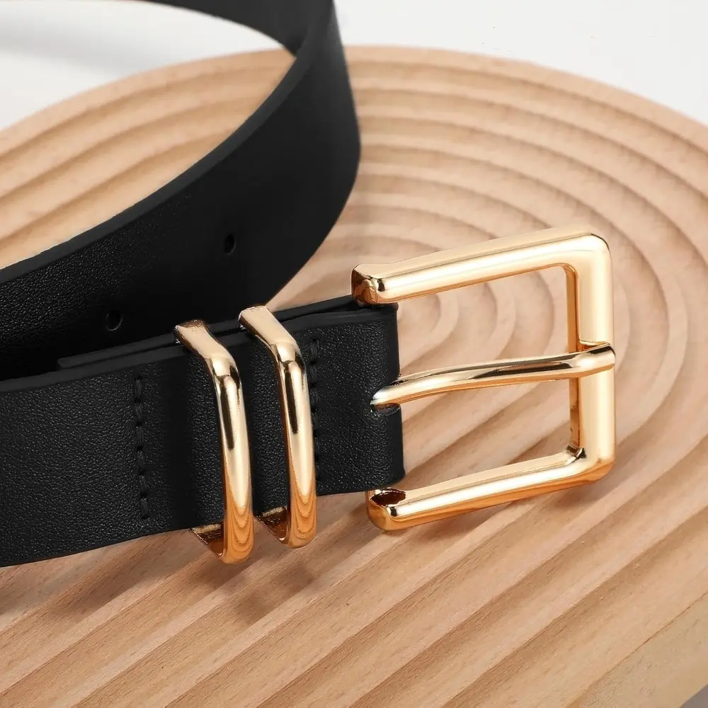 3 PACK Women Leather Belts for Jeans Pants Dresses Fashion  display picture 3