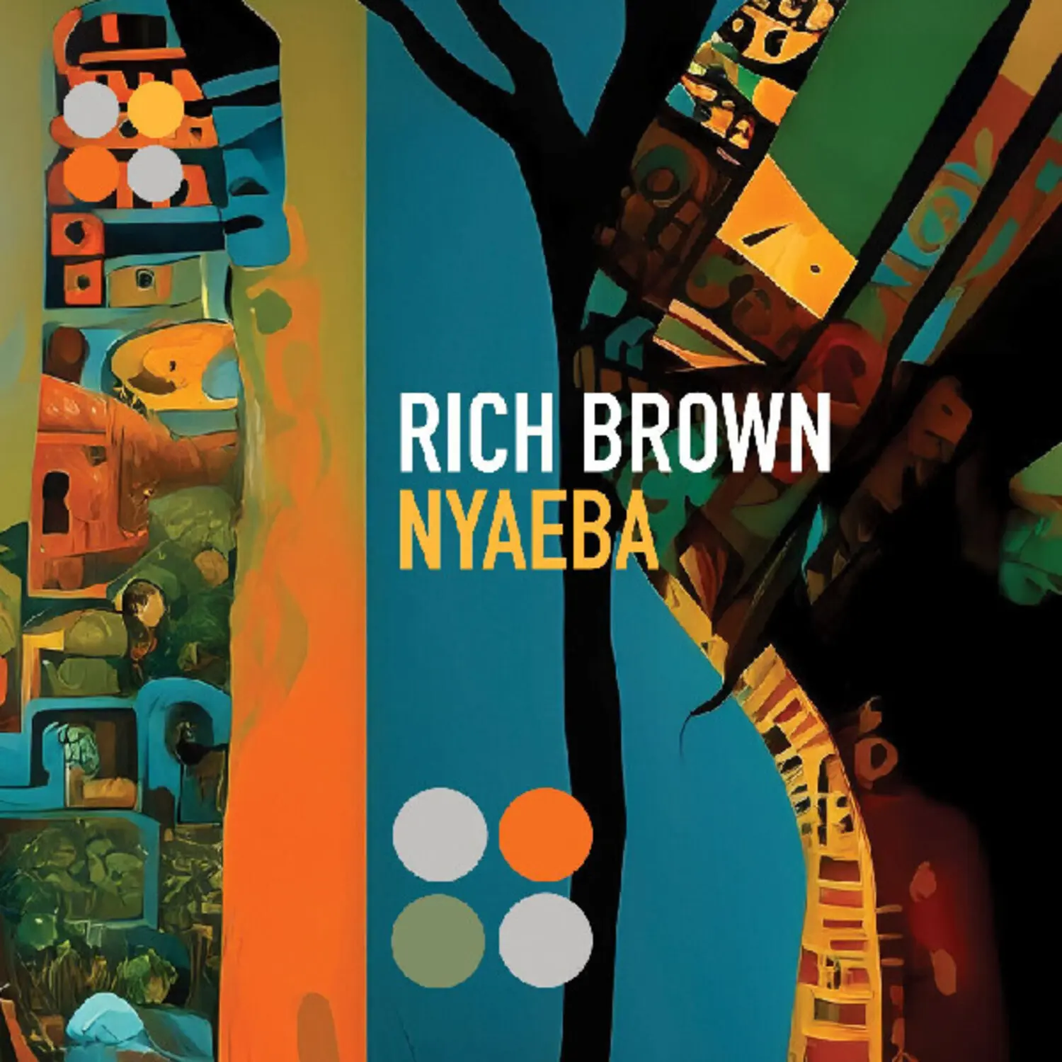 Rich Brown - NYAEBA (ORANGE MARBLE VINYL)  [VINYL RECORD - LP] Colored Vinyl, 180 Gram, Orange