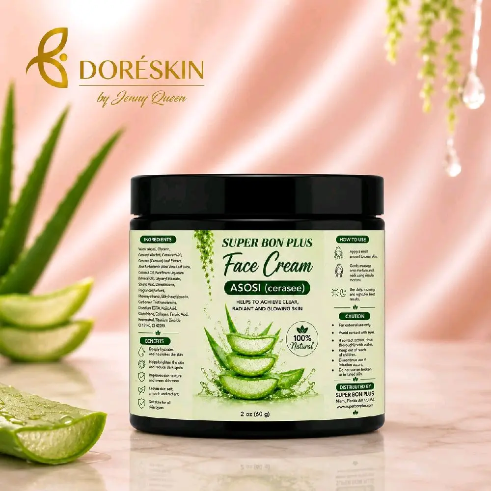 Face cream aloe vera asosi(cerasse) moringa