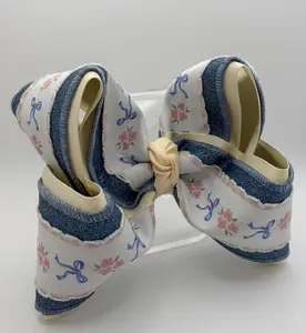 Blue Jean Bows