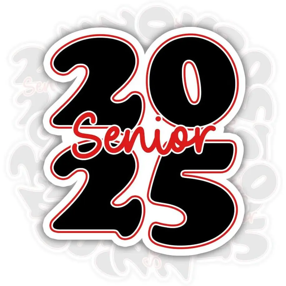 COMBO 3 PCS Senior 2025 Stickers, Class of 2025 Stickers, Graduation 2025 Stickers, School Graduate Teacher Gift for Hard Hat, Laptop, Car, Bike