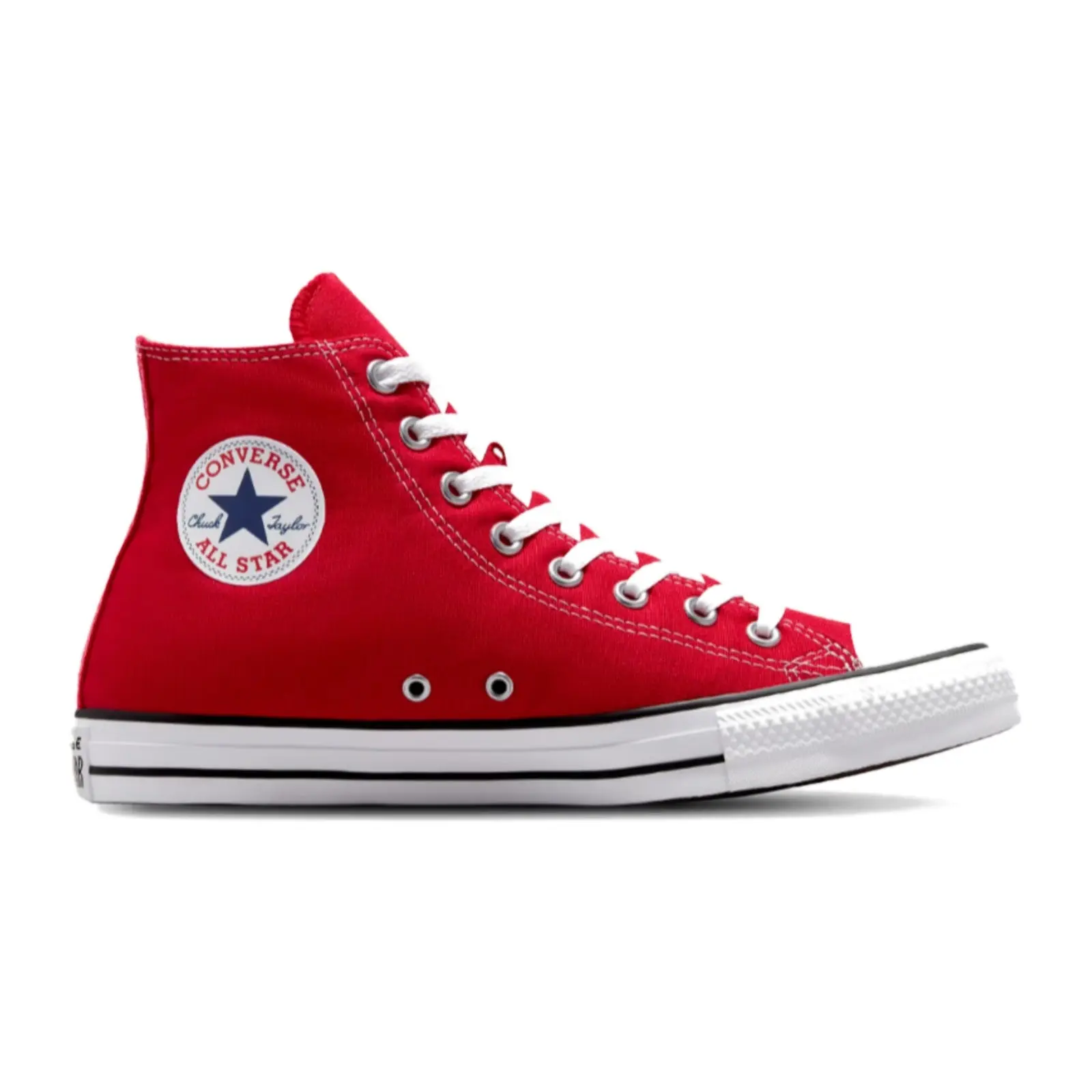 Converse Chuck Taylor All Star Hi Casual Footwear, Red-White Men's Trainer, M9621C Converse Shoes for Men