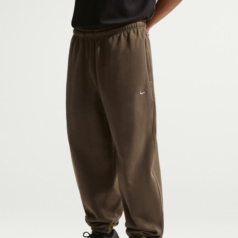 Nike Solo Swoosh Cuffed Fleece Pants - Men's