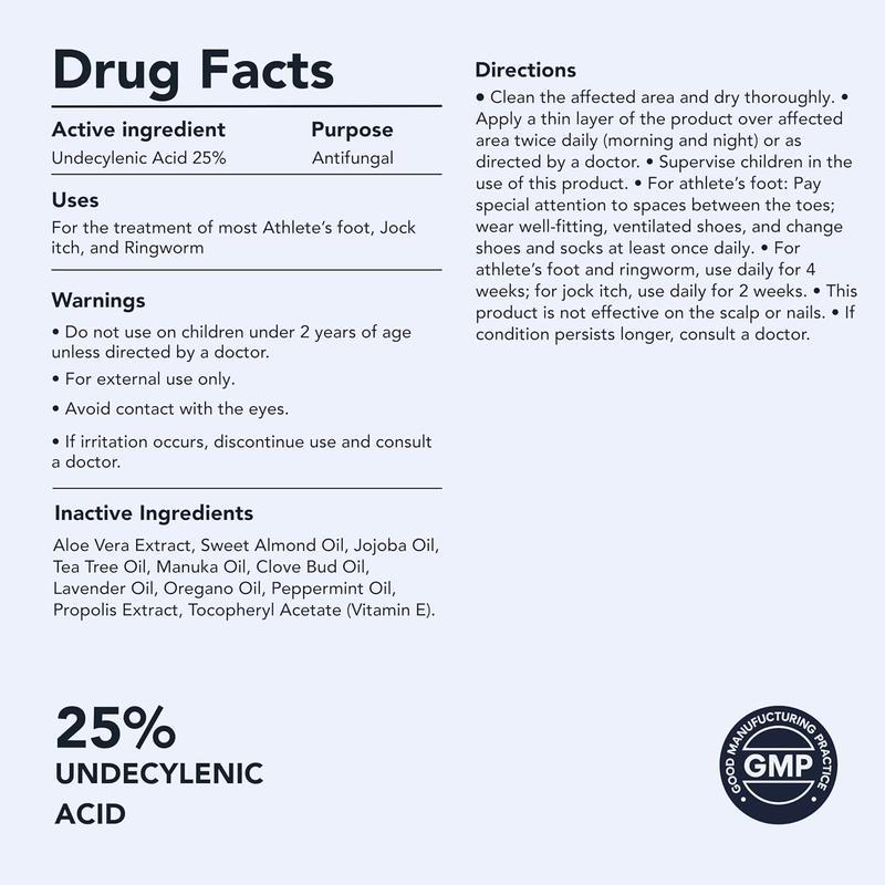 Lunavia Antifungal Pen - UNDECYLENIC ACID 25% - Cures Most Athlete’s Foot, Jock Itch, and Ringworm