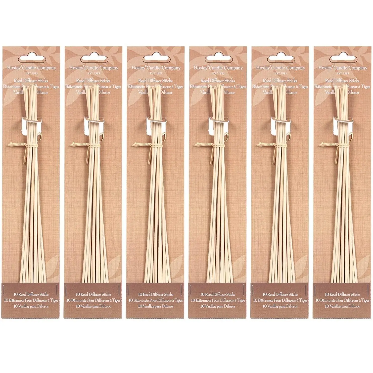 Rattan Diffuser Reeds – 9.5 Long, Set of 6 Packs (60 Total Reeds) house scent