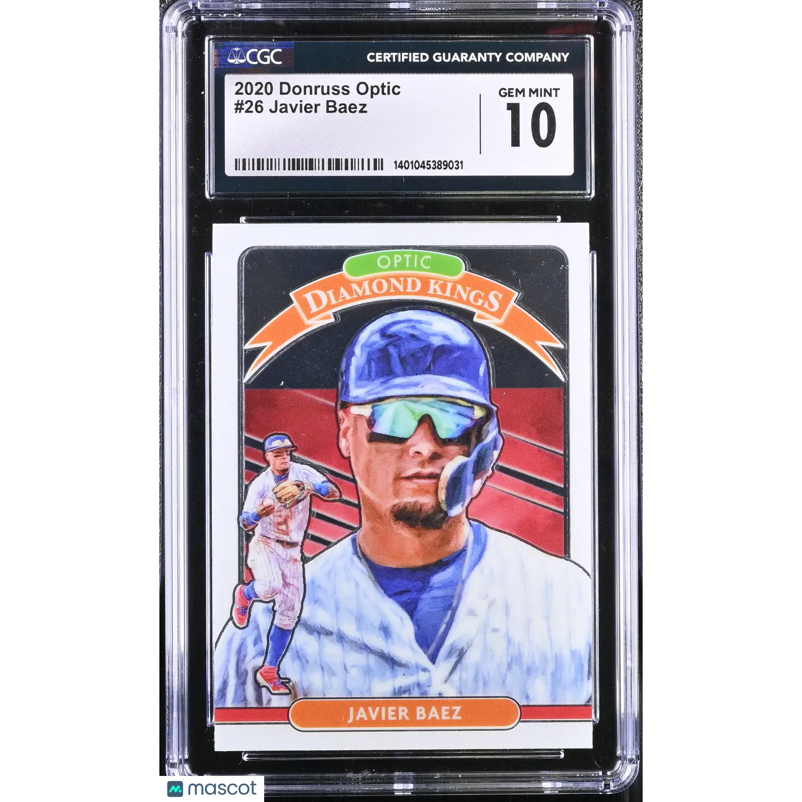 Javier Baez CGC 2020 Optic #26 Baseball 10