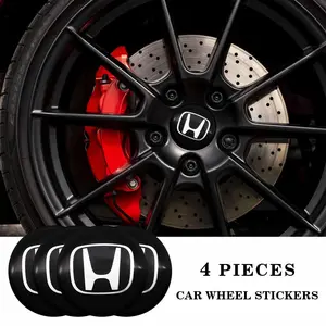 Honda Car Wheel HUB Center Cap Emblem Decal Sticker, Wheel HUB Decoration, Exterior Accessories for Honda Passport/crv/accord