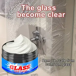 Professional Bathroom Polishing Paste, Removes Metal Dirt & Glass Scale, Shines with Wipe, Must-Have Household Tool, Easy Cleaning Solution