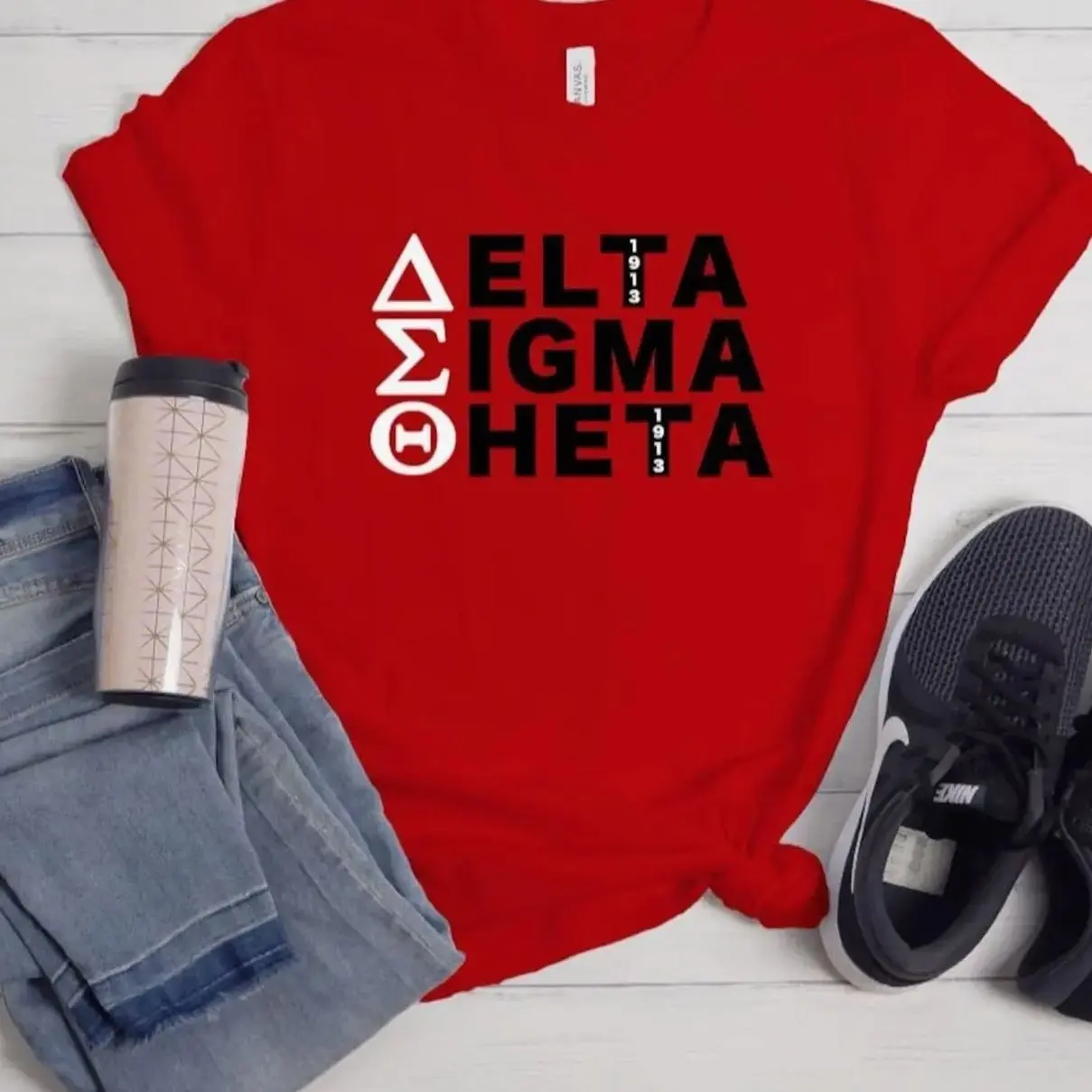 Delta Sigma Theta 1913 T-Shirt. Delta Sigma Theta T-Shirt