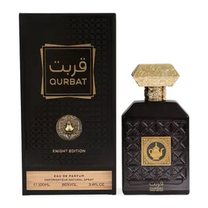 Qurbat Knight Edition Spray Perfume Eau de Parfum for Men and Women 100ml Arabian Fragrance Aromatic Woody Fragrance