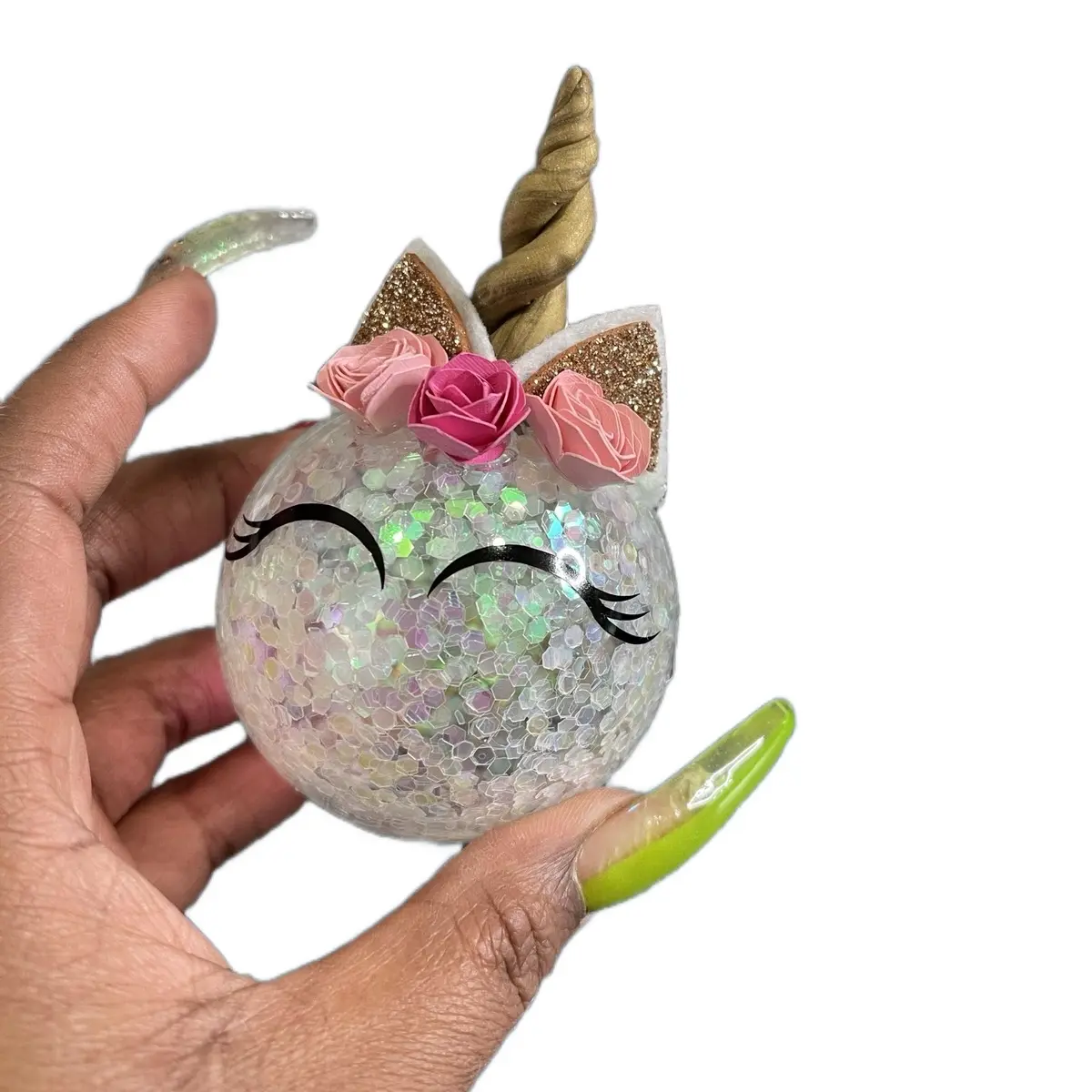 Unicorn ornament Decor Magical Vinyl