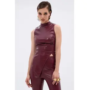 FIRE SQUAD BURGUNDY BLOUSE