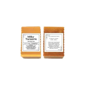 Milky Turmeric Shea Butter Soap Gentle Cleansing