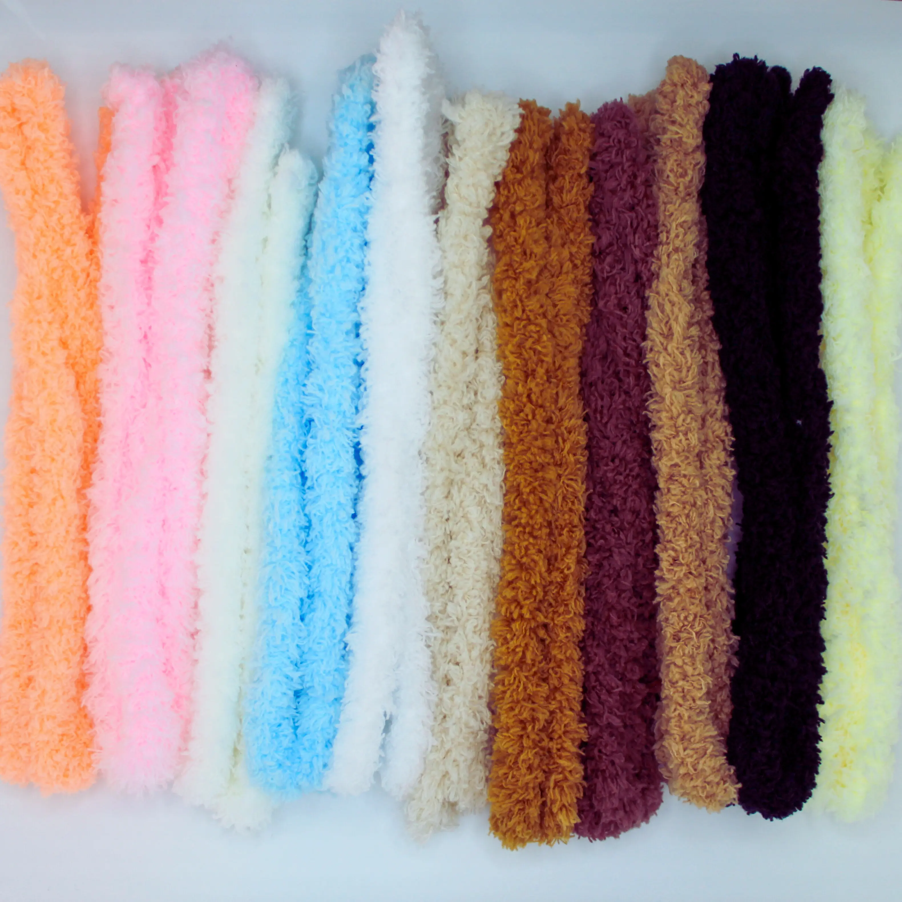 [MIsiyo] 5pc Jumbo Furry Pipe Cleaners with 5 sets of Googly Eyes & Noses for making pups, little animals