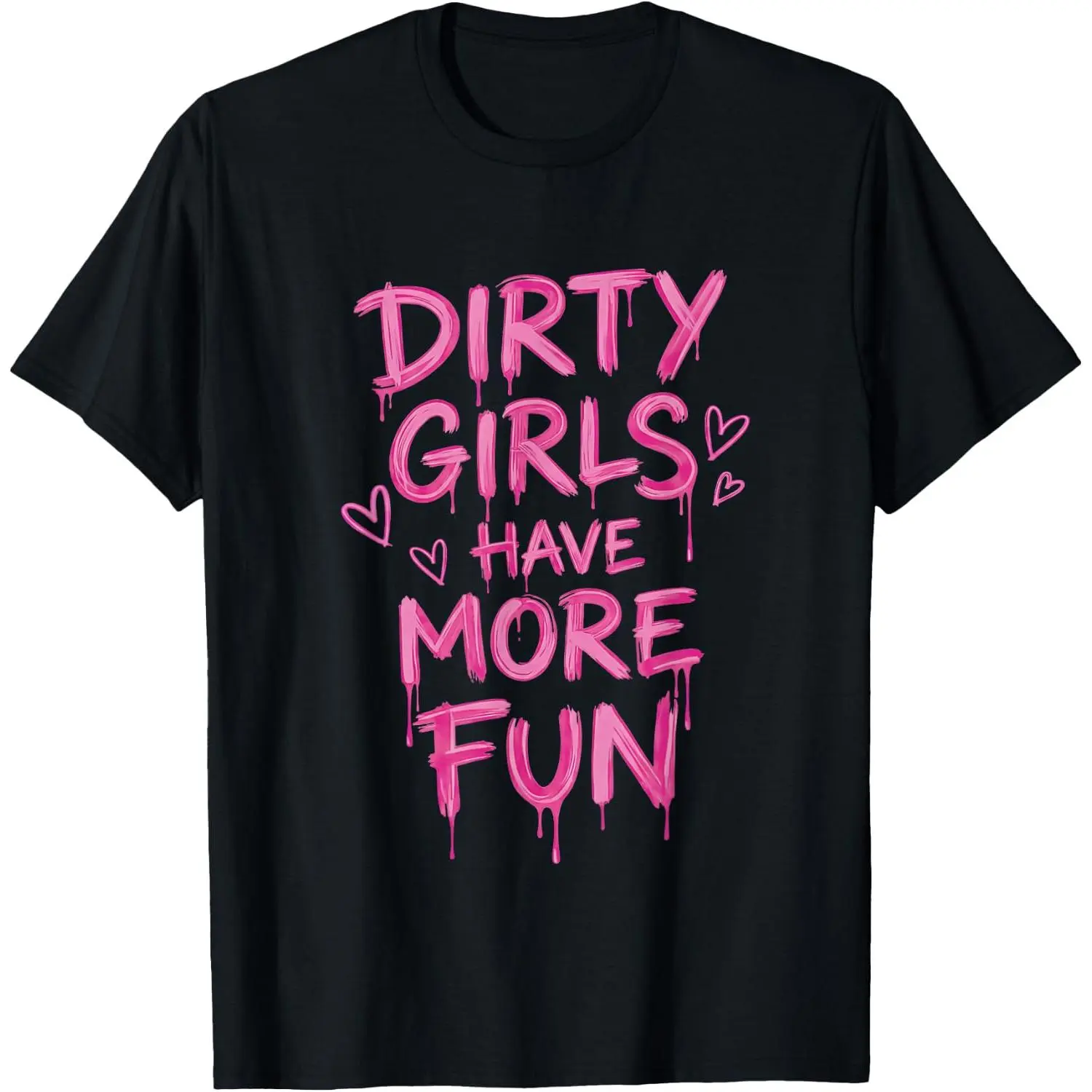 Women's 100% Cotton Round Neck Short-Sleeve Casual Everyday Graphic T-Shirt for Mud Run, Muddy Race Events