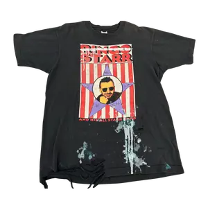 VINTAGE TEE 'RINGO STARR BLACK'