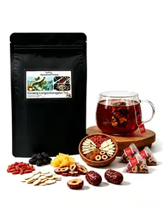 Kidney Tea Formula Ginseng Five Treasure Tea, Chinese Kidney Tea for Men and Women, Natural Herbal Ingredients for Kidney Traditional Bever Organic Beverage detox cleanse  Value Pack Filled with Tea Healthy#Summervibes