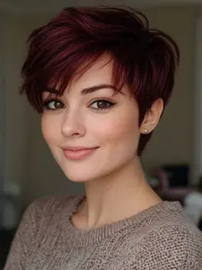 Women's Short Wig Cap, Synthetic Hair Wig, Rose Net Headpiece, Easy Wear & Maintain, Perfect for Christmas/new Year/festive Daily Use