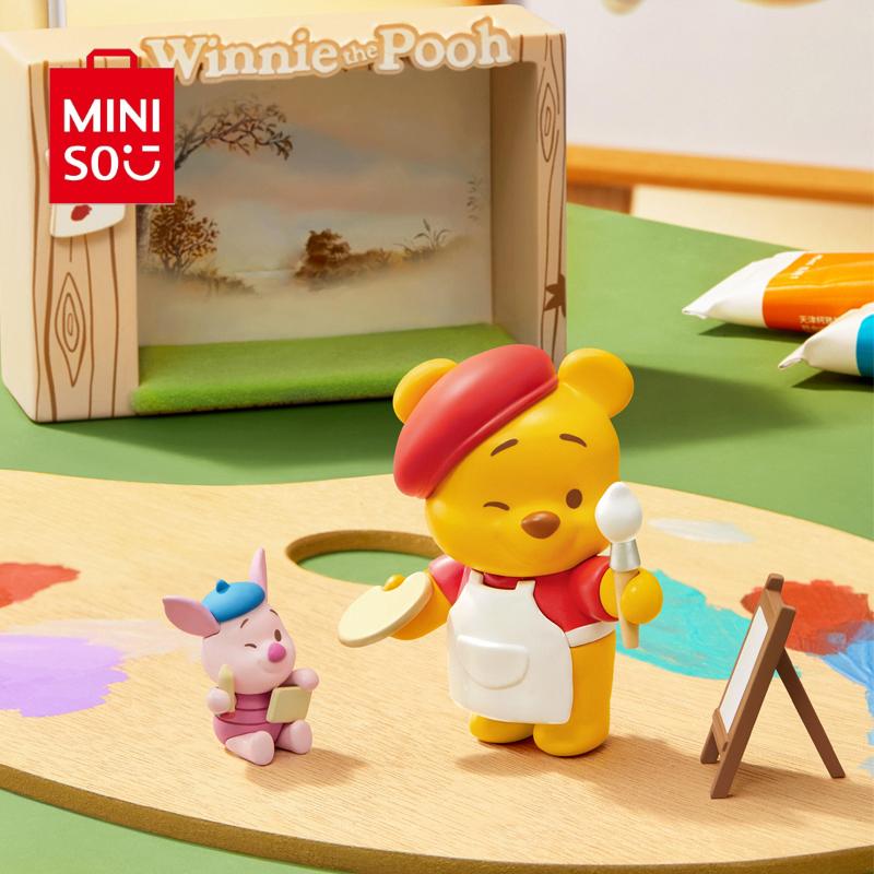 Disney Winnie the Pooh Autumn Outing Series Landscape Blind Box Ornaments Exquisite Craftsmanship Cute Design For Home Office Decor Collection Perfect Gift For Disney Fans Kids,Holiday & Holiday Haul