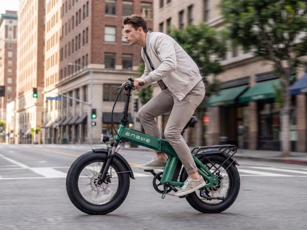 ENGWE EP-2 3.0 Folding Electric Bike | 75+ Miles Long Range, 75Nm High Torque Motor, Hydraulic Disc Brakes, 20×4.0 Fat Tires, IP64 Waterproof & Smart APP Control | Foldable Design for Urban Commute and Outdoor Adventure