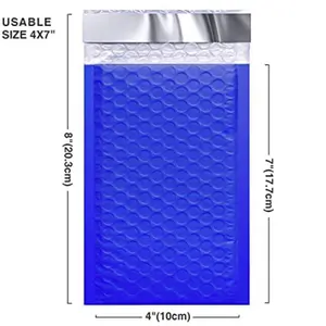 C5  blue bubble mailer