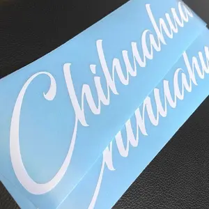 Chihuahua vinyl decal sticker
