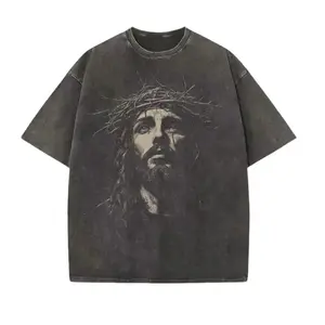 Comfort Colors Jesus Shirt Christian Streetwear Religious Gift for Him or Her Faith Apparel Unisex Tee Jesus Christ Church Wear