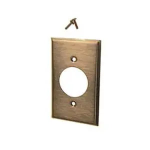 Leviton Single Gang Power Outlet Receptacle Wallplate