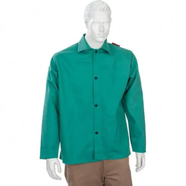 Tillman 6230L Collared Welding & Flame-Retardant Jacket, Welding-Safe Work Safety Equipment for Home Improvement Use