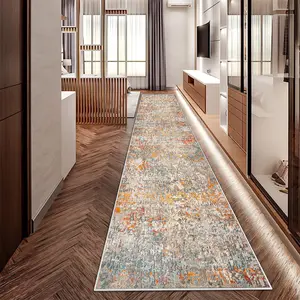 2' x 6' (Runner) Washable bohemian-style rug, non-slip indoor rug, suitable for bedrooms, kitchens, and other areas. Non-slip, washable, soft, and with a vintage style, suitable for decorating living rooms, offices, dining rooms, hallways, etc. Mats