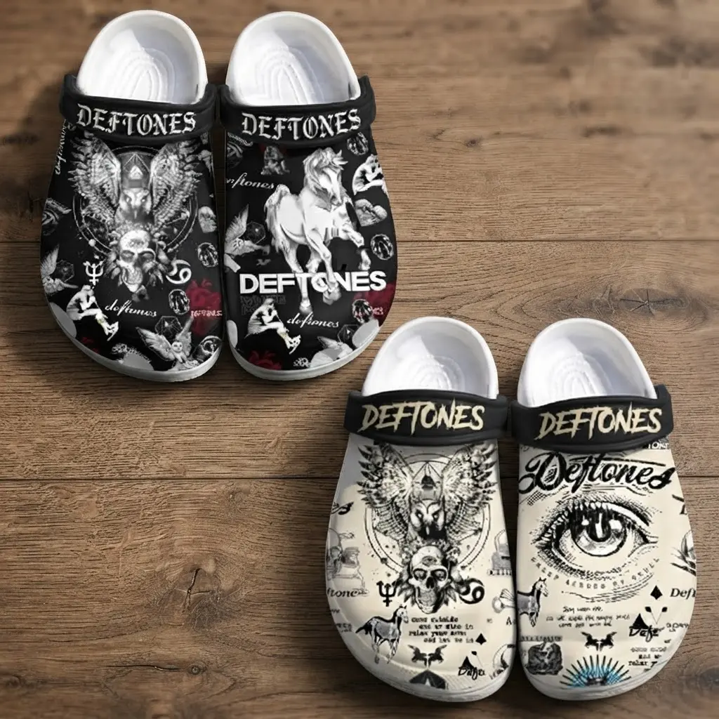DEF Clogs 3D, All Over Print Clogs, Unisex Slip On Shoes, Casual Comfort Shoes, Fan Gift