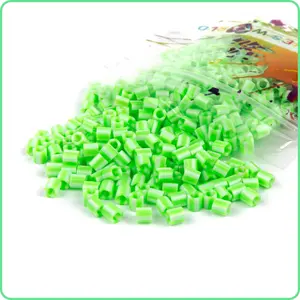 Green Candy Fuse Beads - 5mm - 300/Pack