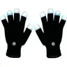 Flashing LED Glow Finger Gloves with Button Control, Halloween Party Props, Concert Sports & Outdoor Accessories, Rave Nighttime Essentials, TikTok Shop Back to School Item