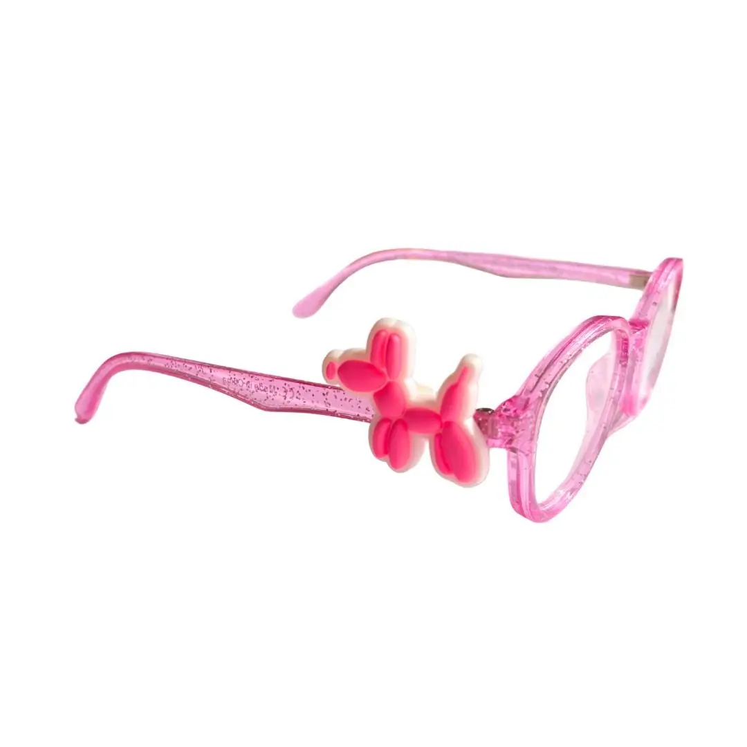 Balloon Dog Glasses Charm for Kids | Fun Eyewear Accessory