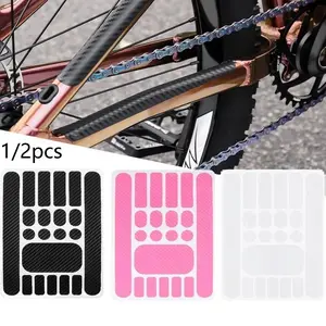 1/2pc Frame Chain Protective Stickers Bike Chainstay Protection Tape Frame Pad MTB Road BMX Bicycle Chain Guard Protector Accessories