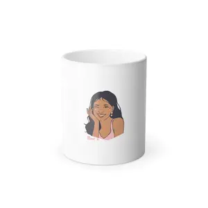 Bae's Color Morphing Mug, black & white, 11oz