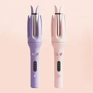 Automatic Hair Curling Iron, 28mm Hair Curler, Negative Ion Automatic Hair Hair Curl Wand, 4 Modes Adjustable Temperatures Rotating Curling Iron, Hair Styler,Ceramic Curling Irons Automatic Shut-Off, Anti-Tangle,Electric Rotating Curling Wand for Women
