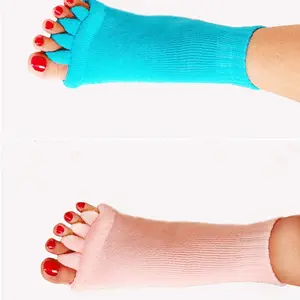Japanese yoga summer five-finger socks sub-toe socks, toe socks, men's and women's medium tube socks, color massage five-toe socks