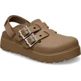 Crocs Women's Loaferette Slip-On Clogs with Chunky, Platform Heel